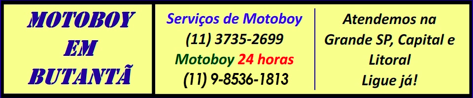 Motoboy Butantã